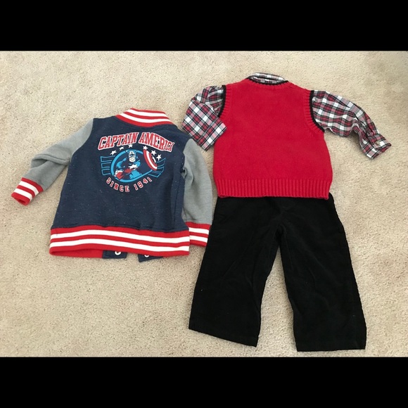18 Months toddler boy outfit and jackets - Picture 2 of 3